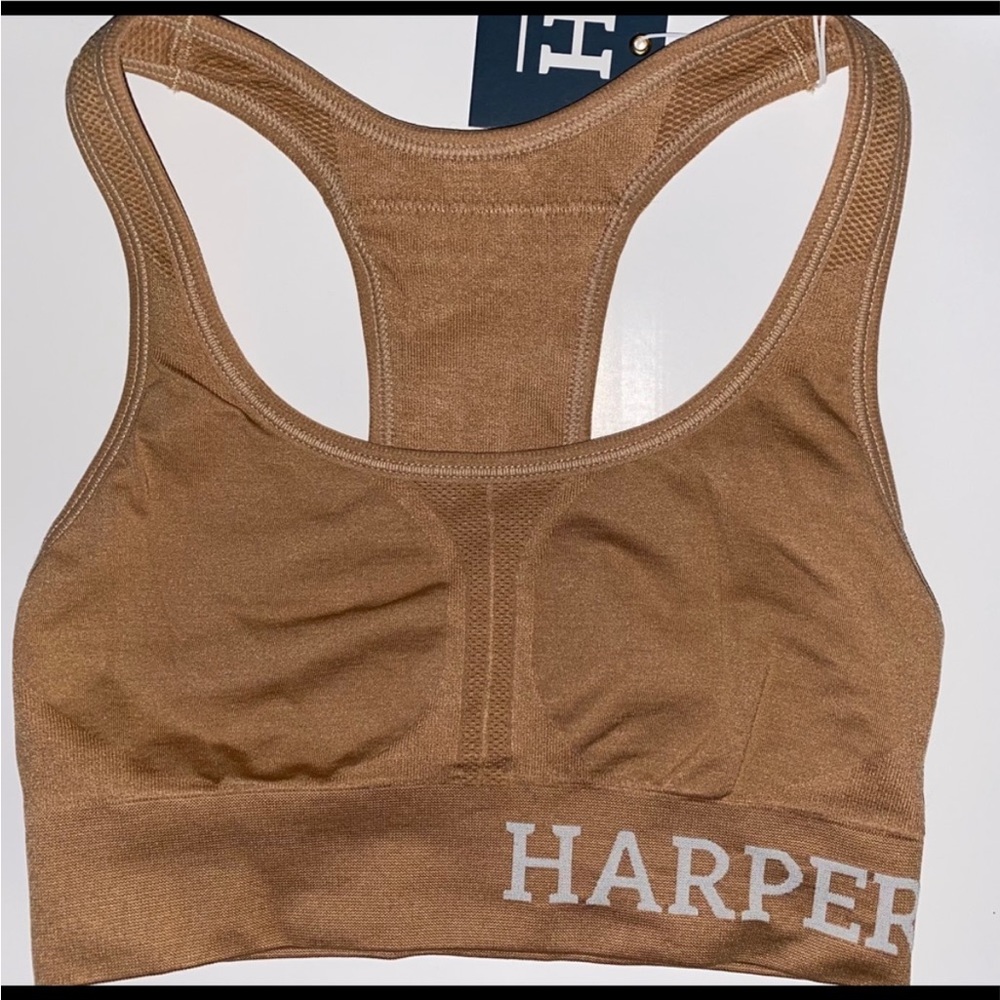 Small sports bra Harper wilde tan